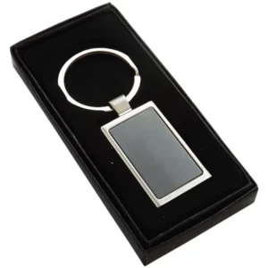 Llavero metálico rectangular MGP2