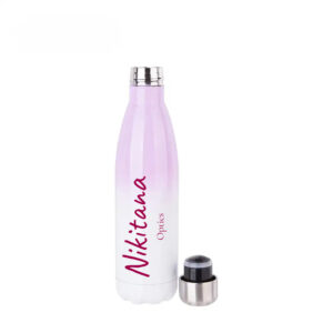 Botella térmica degradé doble pared  500ml