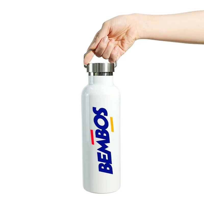 Termo con tapa de acero 750 ml