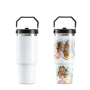 Termo con asa y sorbete 900ml