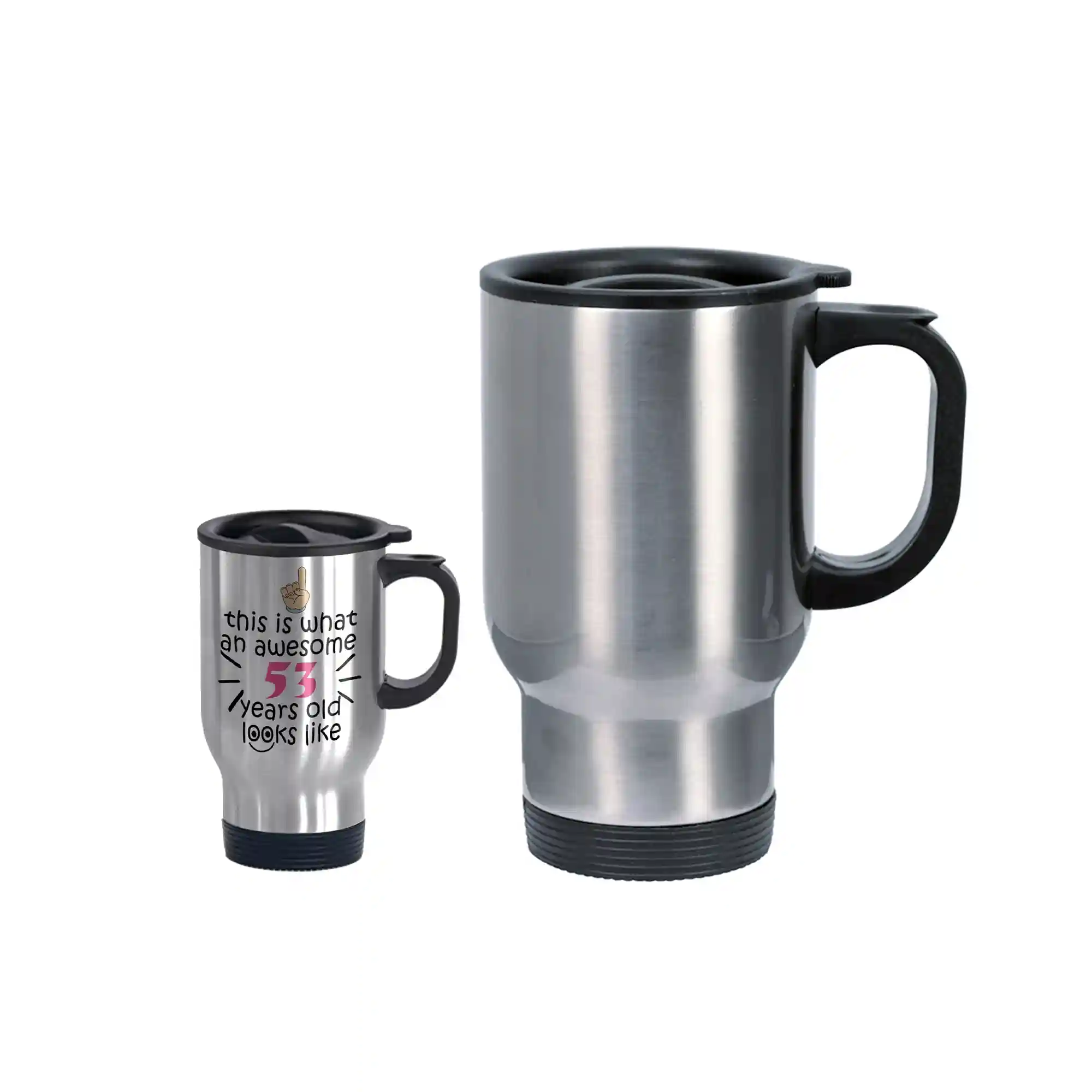 Jarra Viajera para Autos 450 ml plata